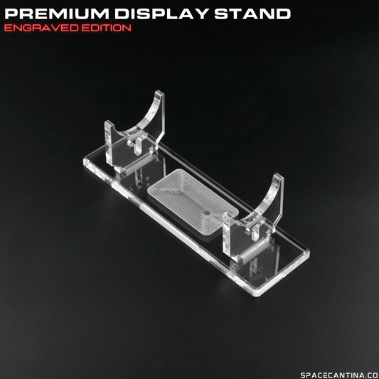 Premium Lightsaber Stand: Engraved Edition
